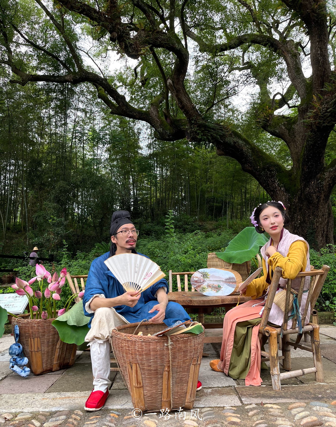 浙江丽水古堰画乡瓯江美景,丽水雨中的古堰画乡太美了