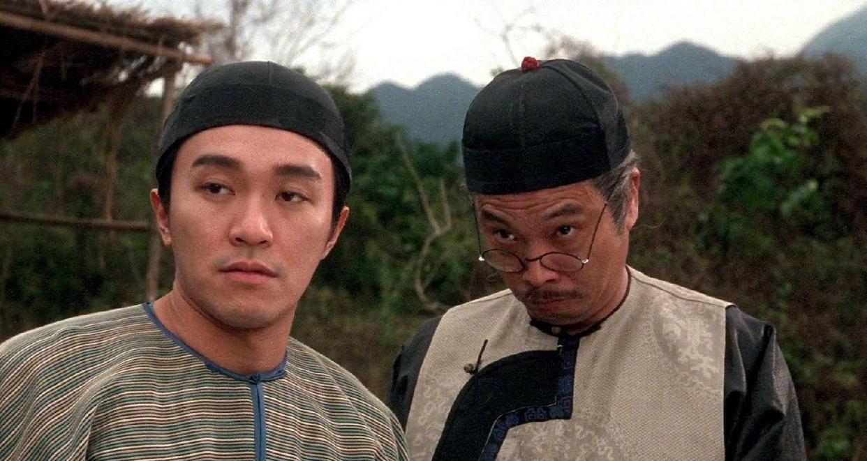 周星驰和达叔最无厘头的片段,周星驰少林足球花絮