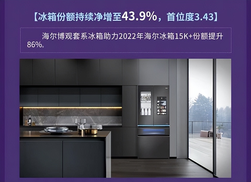 海尔冰箱热销第一名最新,海尔冰箱份额第一