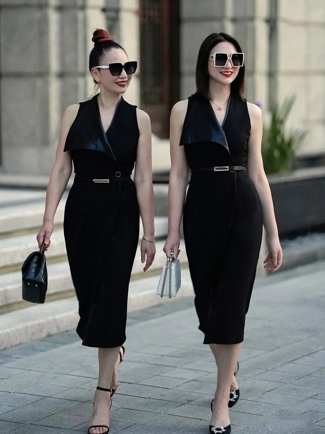 佩服现在50、60岁的阿姨们，会保养、懂打扮，硬是和女儿穿成姐妹