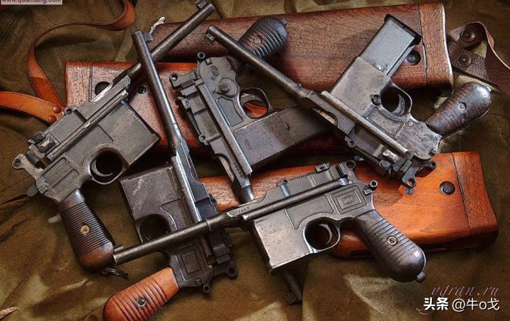 抗日时期这么多驳壳枪,中国旧枪图片大全