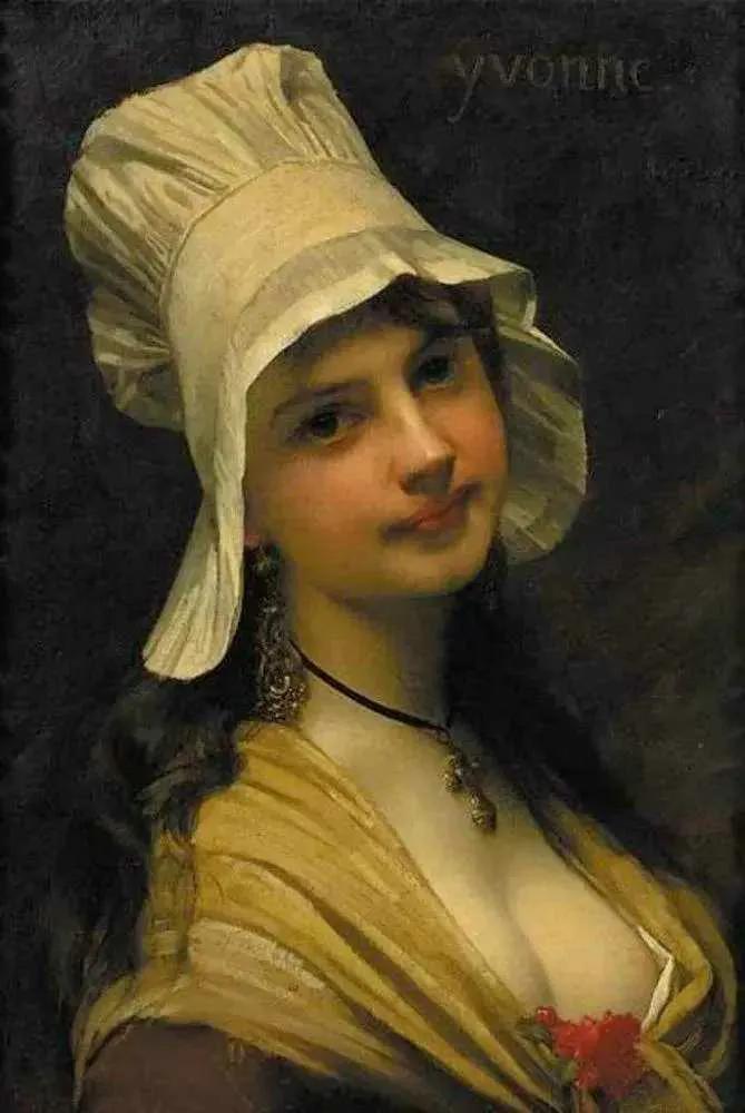 法国学院派画家朱尔斯·约瑟夫的人体画，实在是太美了！