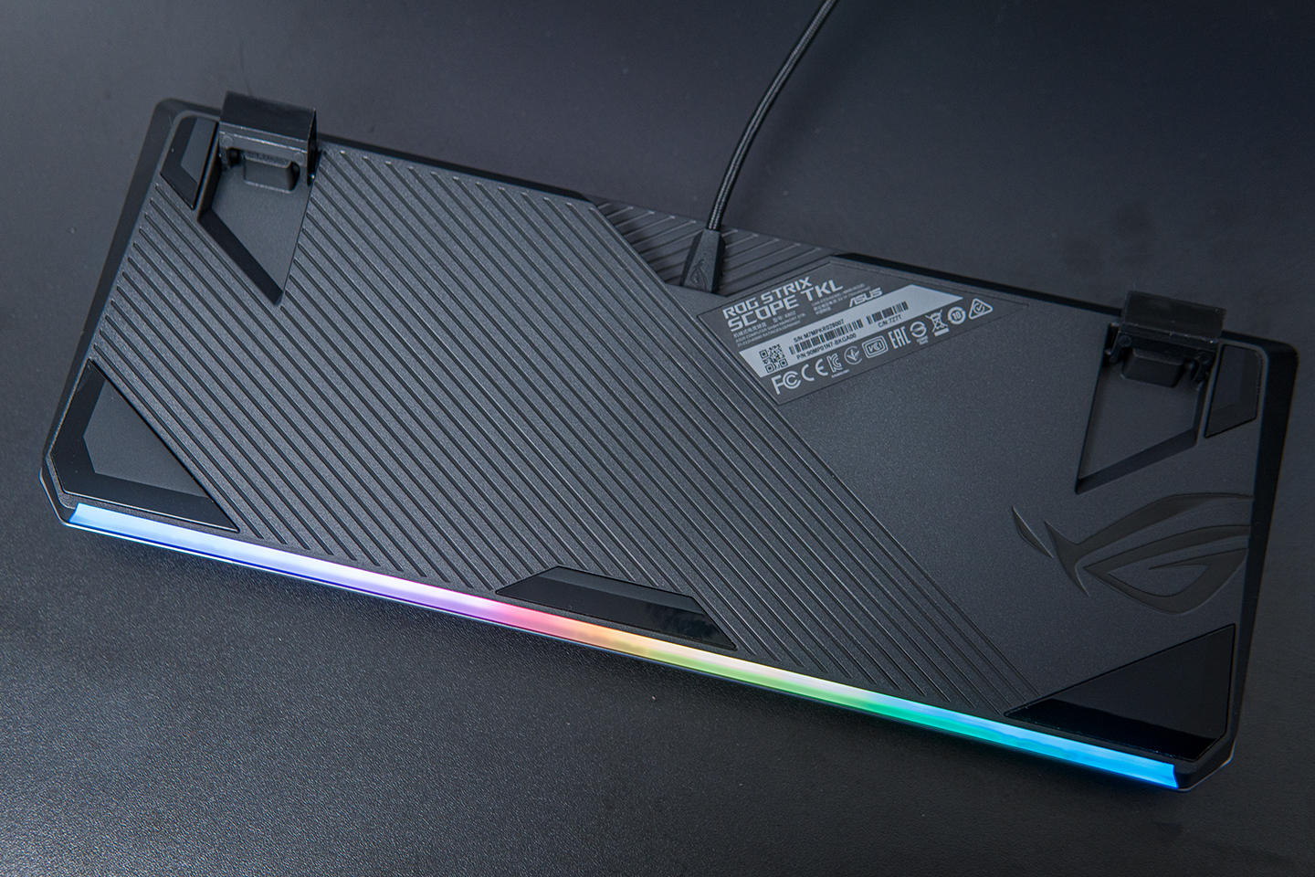 段落感明显，声音小，ROG游侠NXTKL摩卡棕轴键盘体验