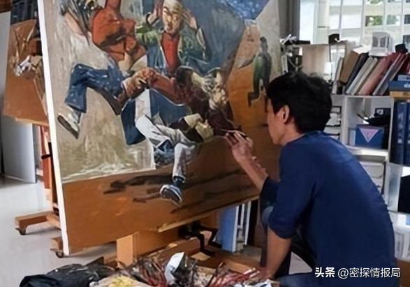 农民蜗居28年坚持画画,农民蜗居画画28年