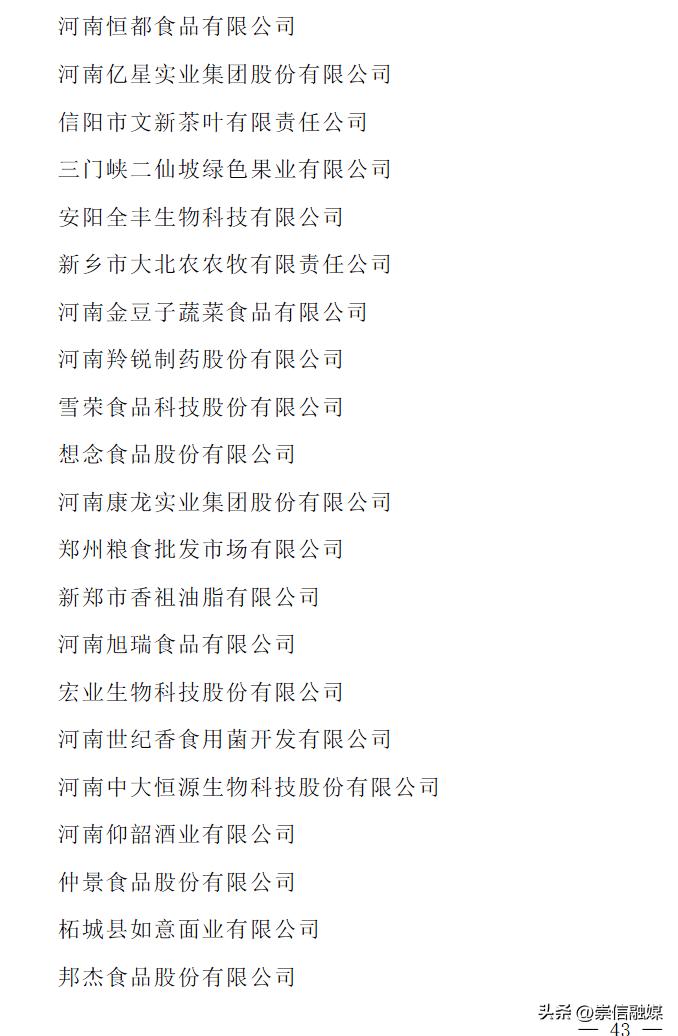 2023年农业产业化龙头企业名单,农业产业化国家重点龙头企业