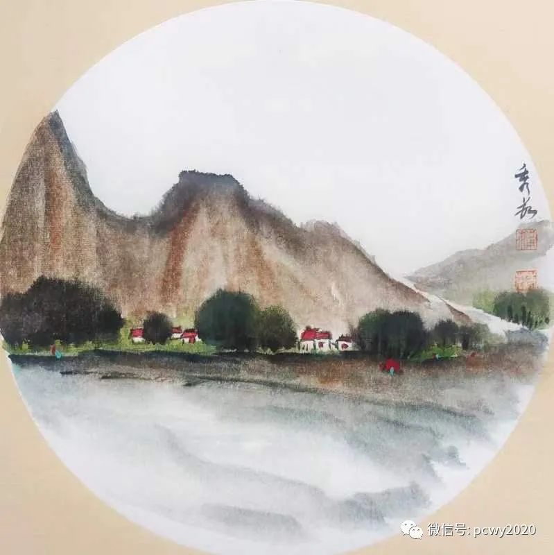 平川野麻滩岩画,东北专门画野草的画家