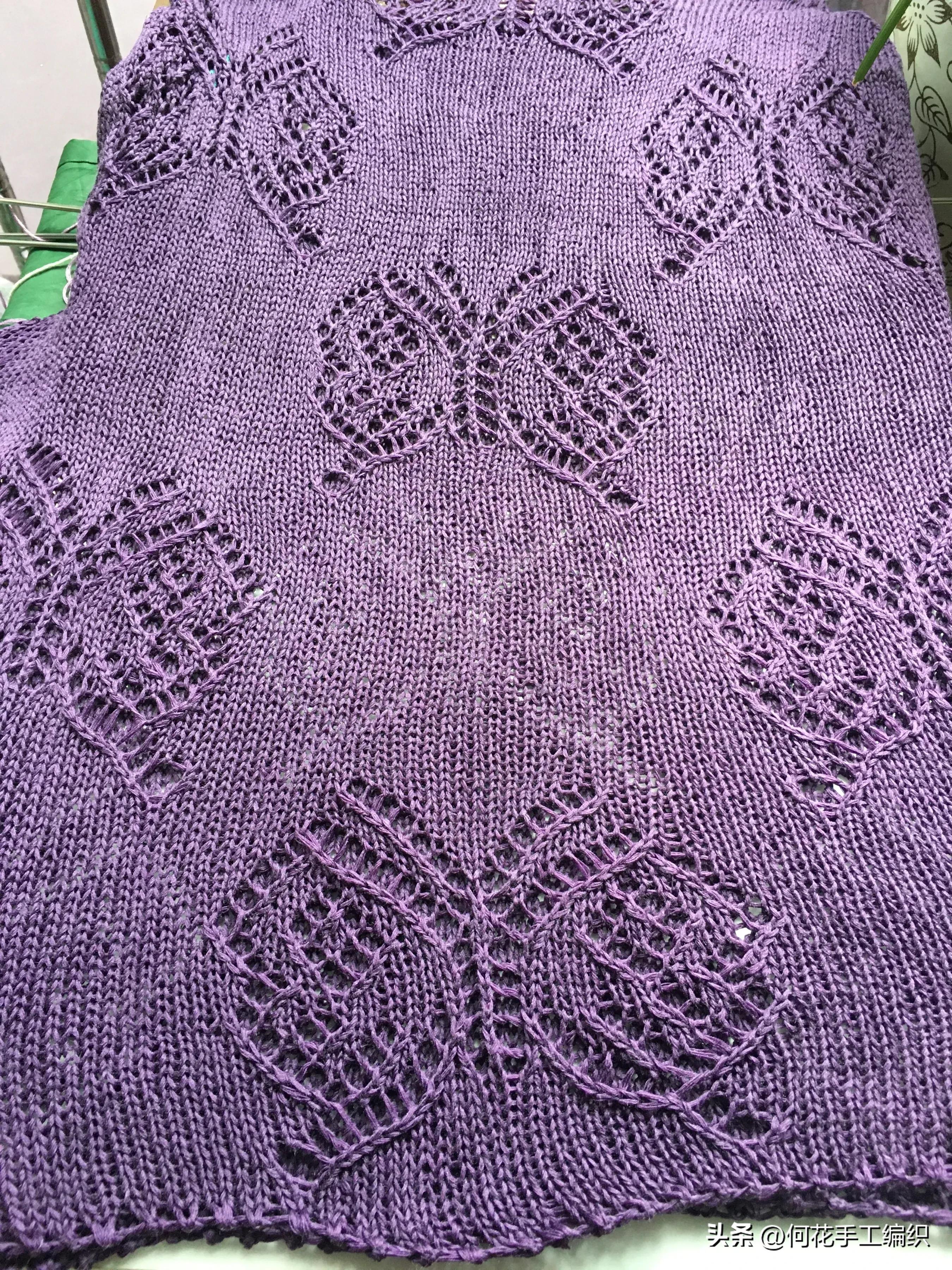 蝶恋毛衣编织视频,蝴蝶结红色毛衣