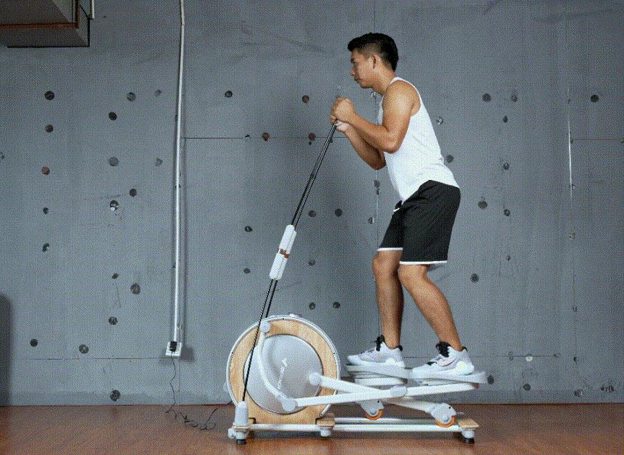 广西赵又廷告诉你：这种“前驱后翘”椭圆机，真是太刺激了