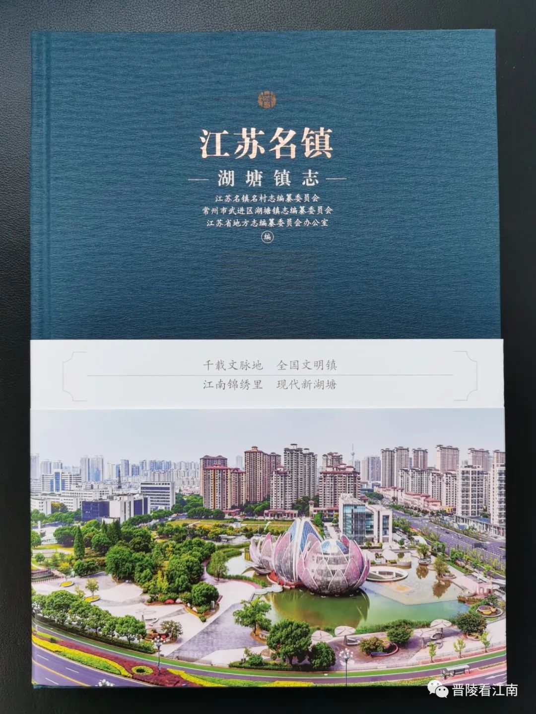 江苏名镇志《湖塘镇志》印的真美