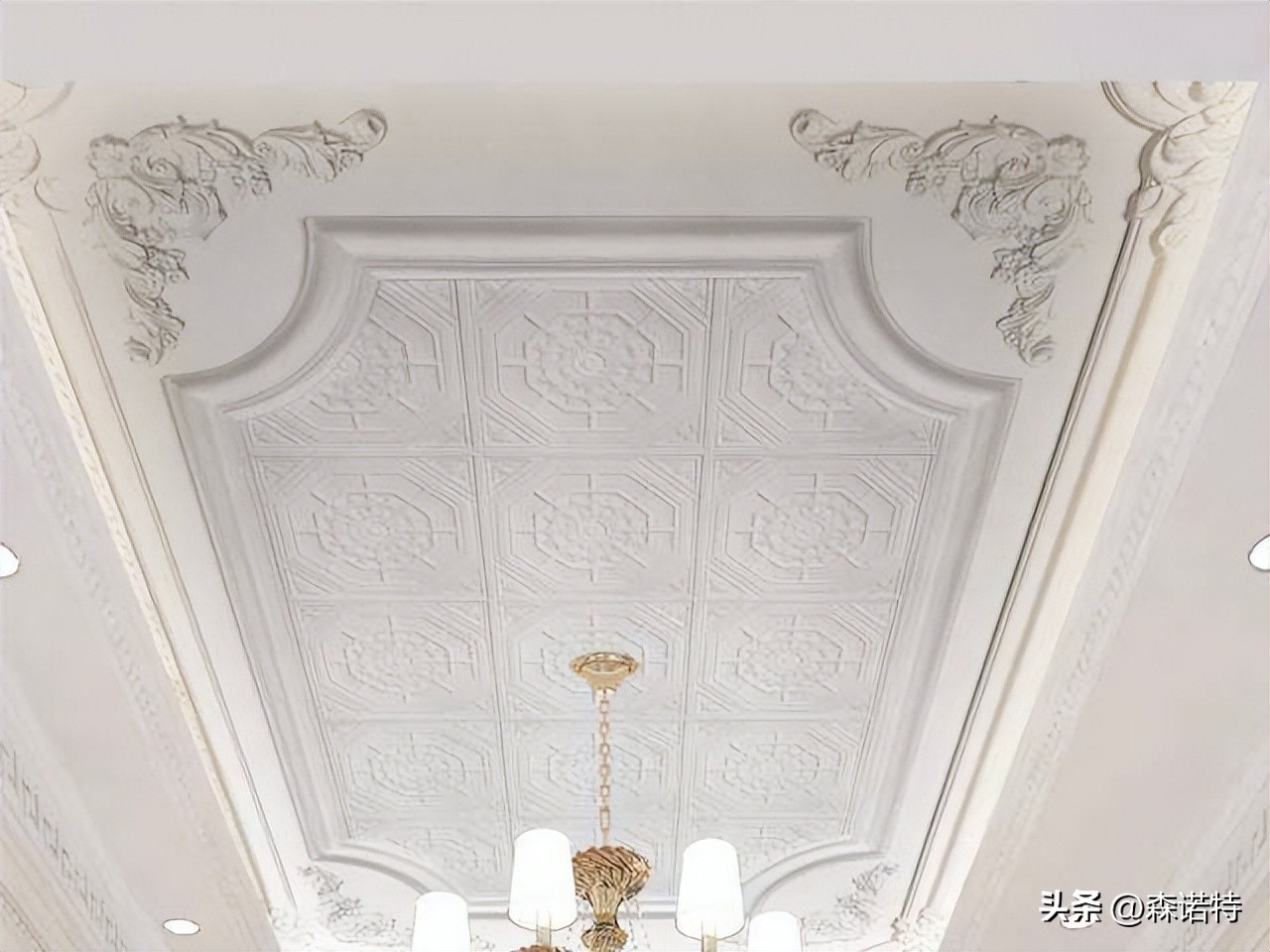 室内金属装饰线条效果图,室内石膏装饰线条大全