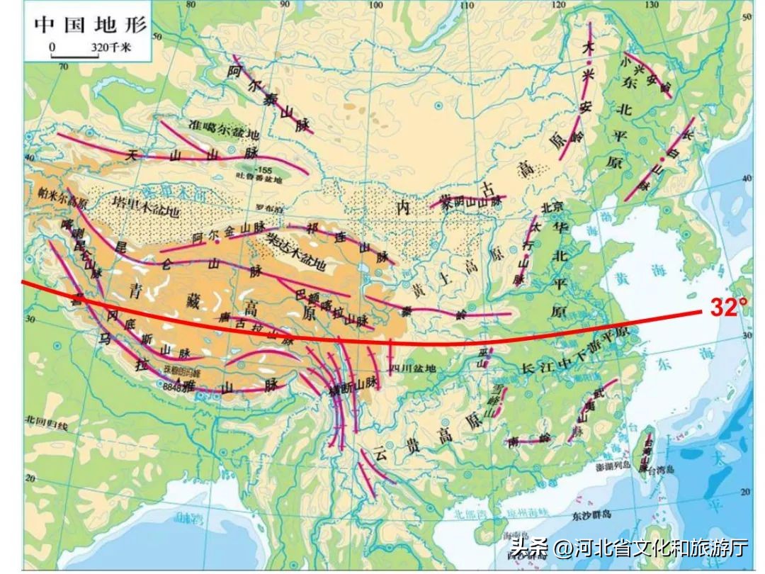 太行山在哪里,太行山八大陉