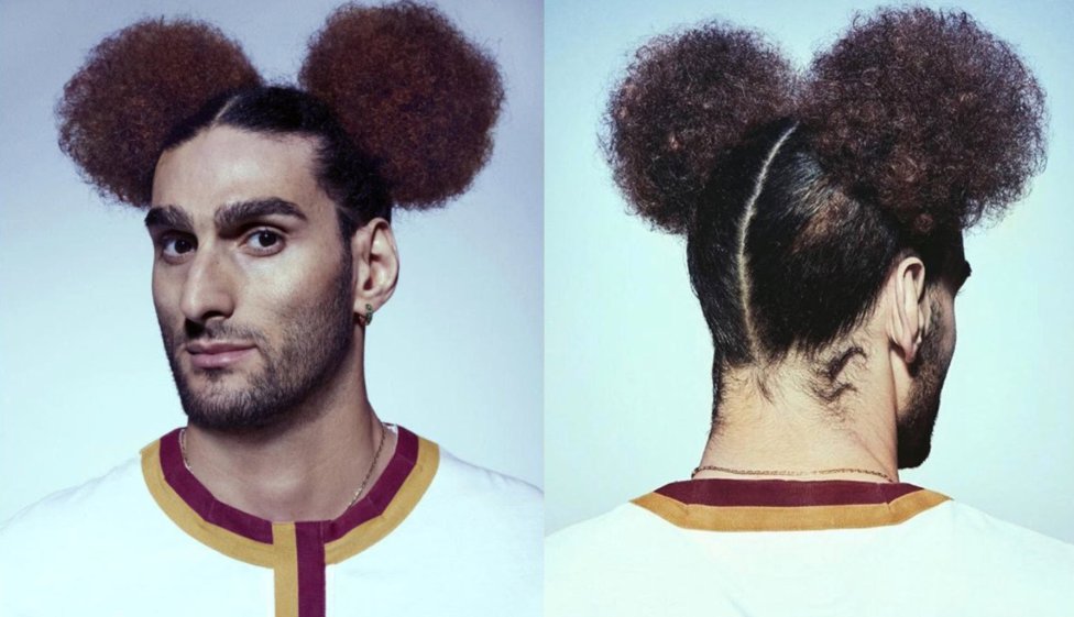 博格巴曼联发型图片,博格巴2018世界杯发型