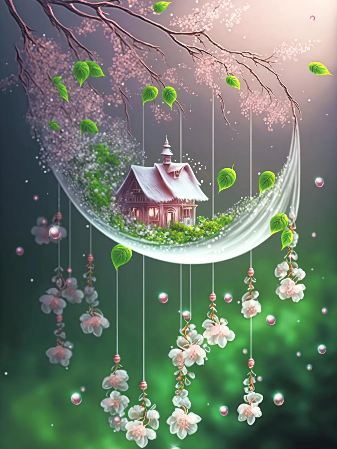 背景图片高清唯美风铃,高清唯美风铃壁纸