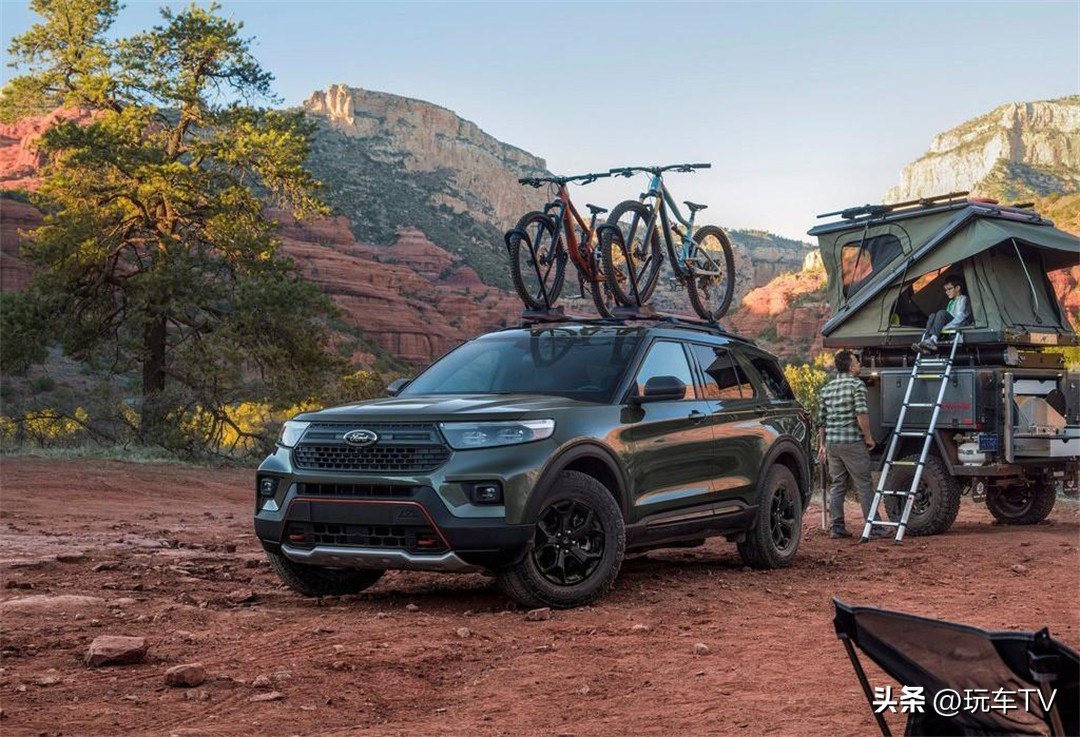 最强越野探险者！硬派造型+AT轮胎+四驱剑指坦克500？