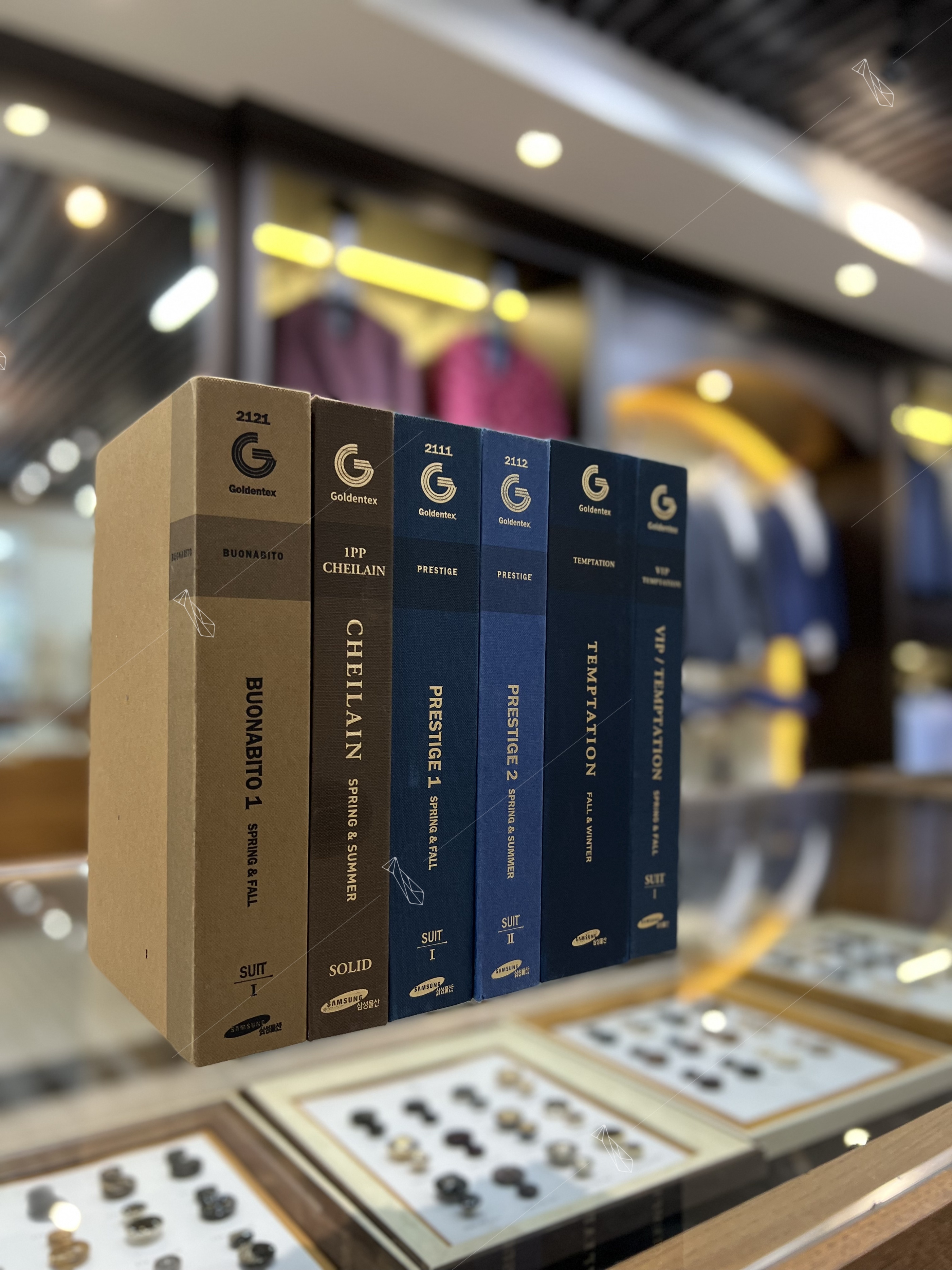 韩国三星不止会做手机GALAXY西服面料系列