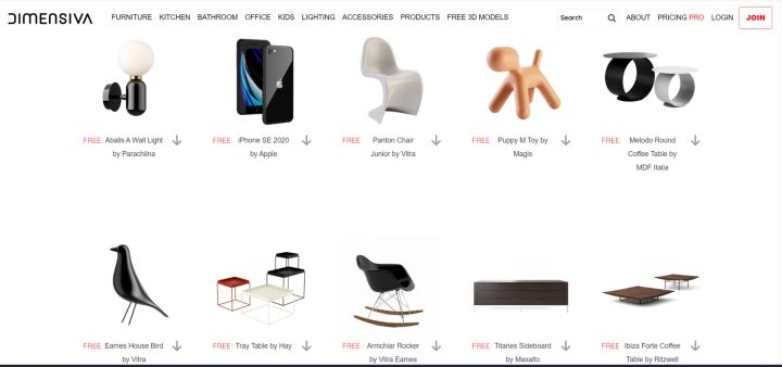 免费最全的3d素材库,全球公认的3d素材网站