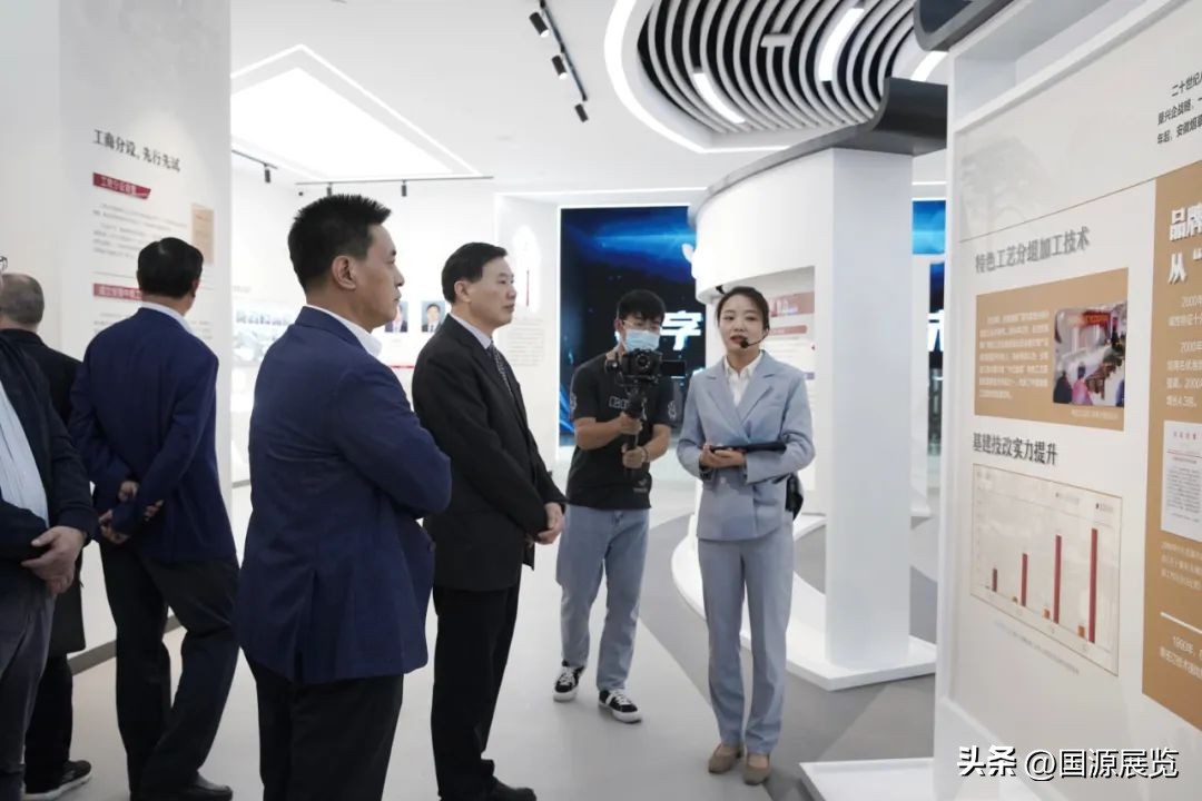 国源再创精品工程，安徽中烟企业展厅正式开放