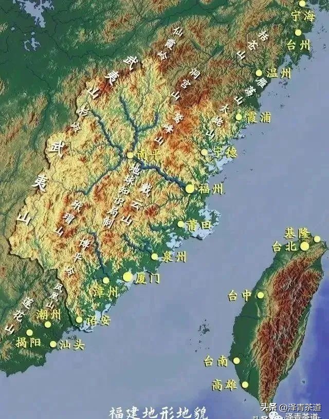 福建中国茶叶第一大省,中国茶叶排名第一省