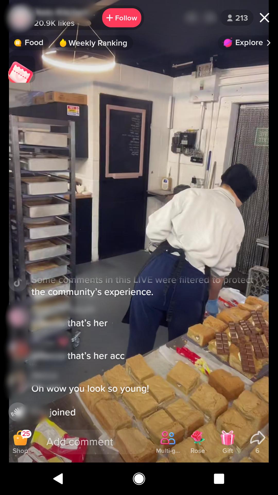 tiktok直播带货饼干,tiktok直播销售