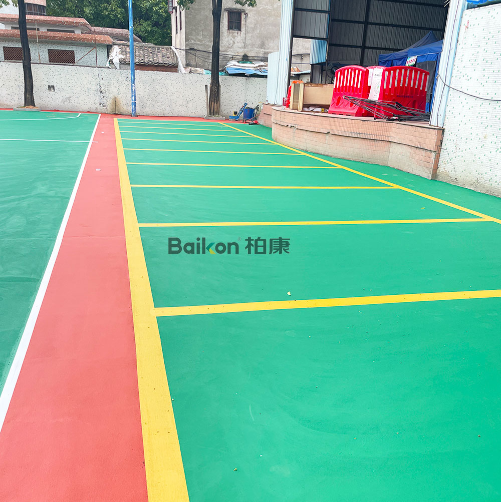 佛山球场塑胶跑道施工厂家,广东硅pu塑胶球场制造厂家