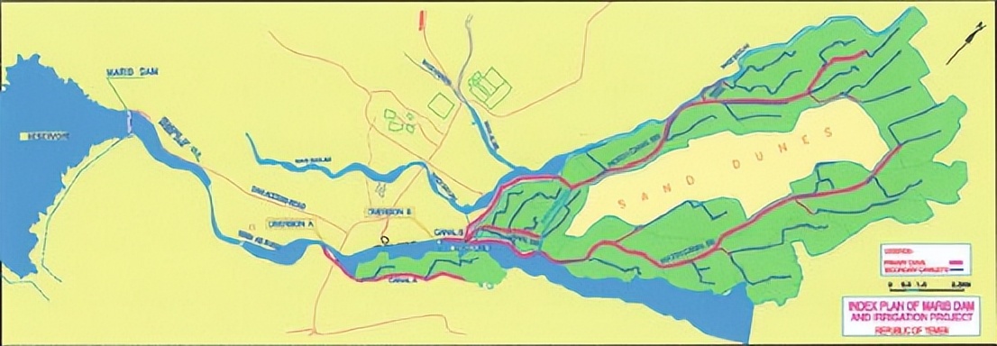 马里卜大坝,马里卜水坝的地位