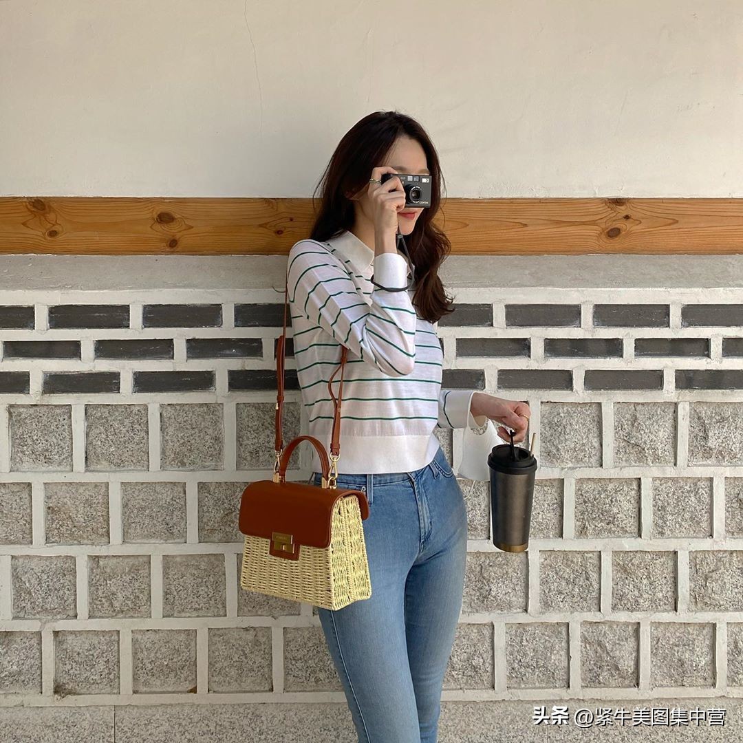 姜敏京牛仔裤穿搭,姜敏京牛仔裤写真