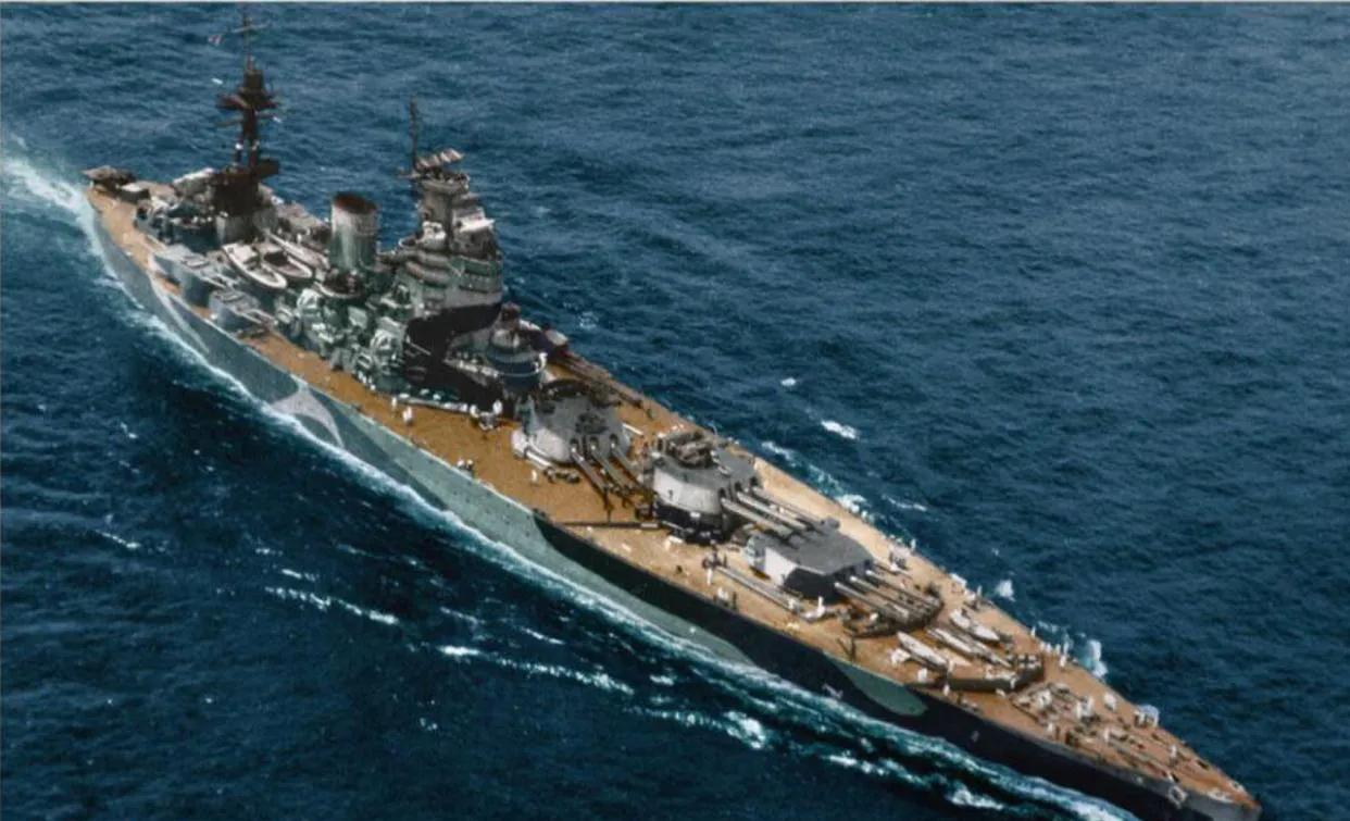 二战纳尔逊战列舰,纳尔逊级战列舰经典名场面