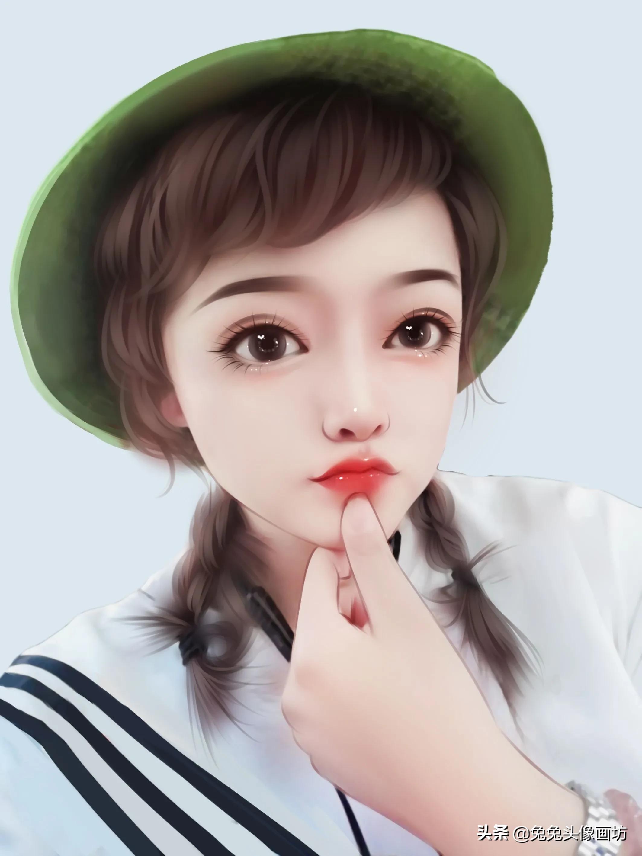 又好看又符合国家标准的漫画头像,最近特别流行的黑白漫画头像简单