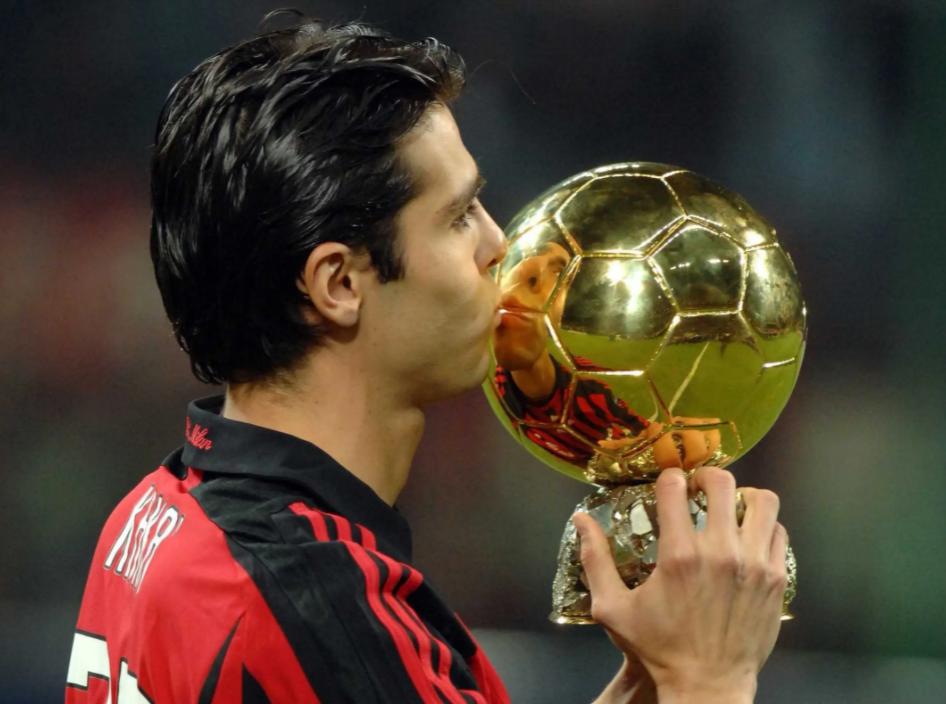 卡卡是梅罗之前的世界第一吗,梅罗时代前的最后一位金球先生