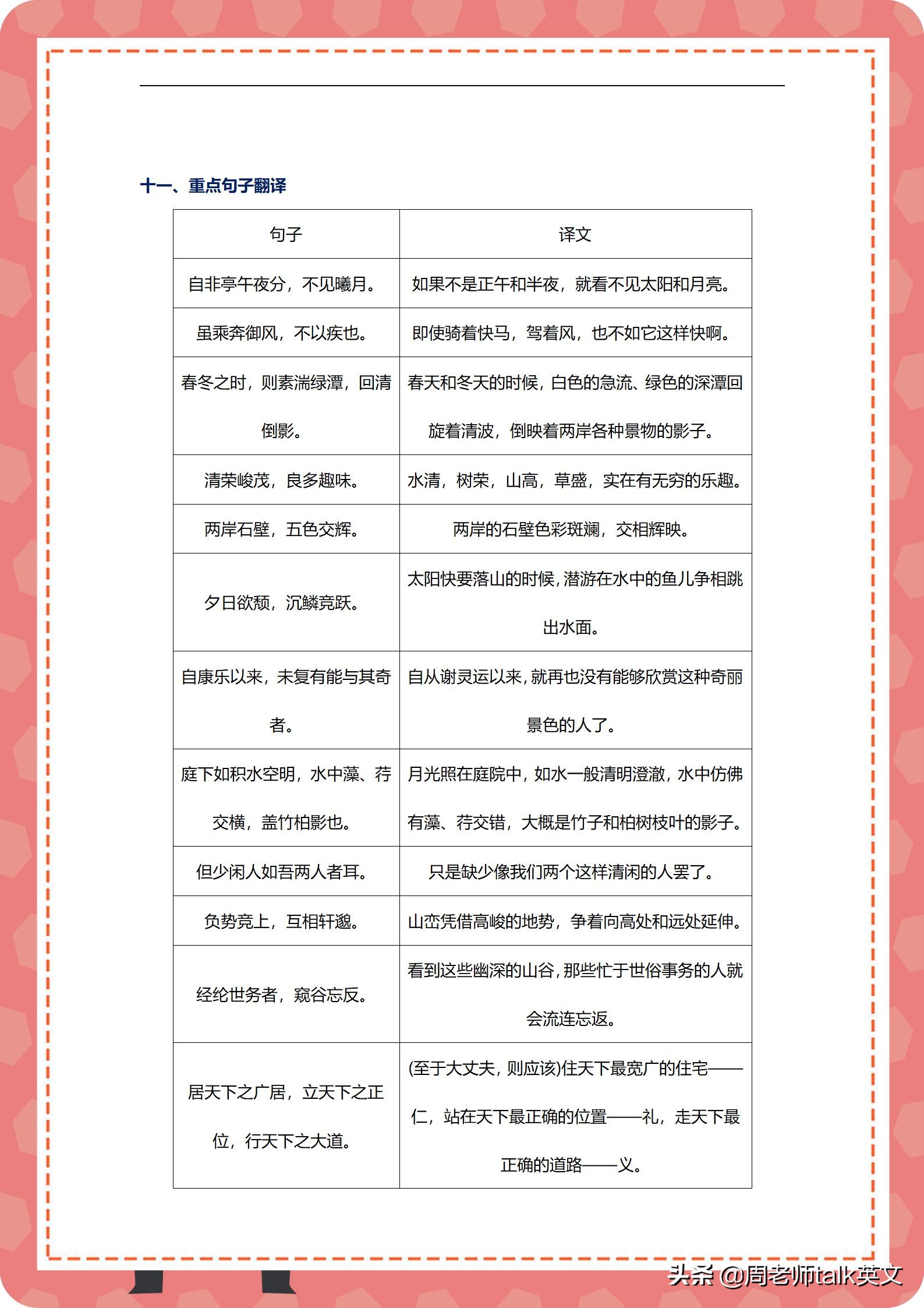 3小时巧记，初二语文期末考点梳理及易错板块｜不考第1，说不过去