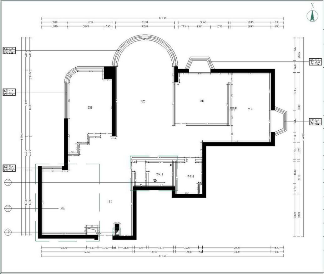 全屋现代简约无主灯设计效果图,122平无主灯全屋效果图
