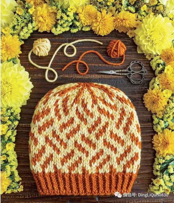 针织帽子设计手稿,针织帽款式设计图