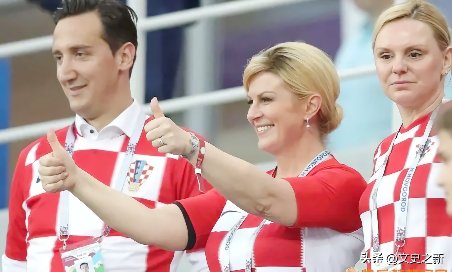 科琳达身材,克罗地亚美女总统亲自助阵世界杯