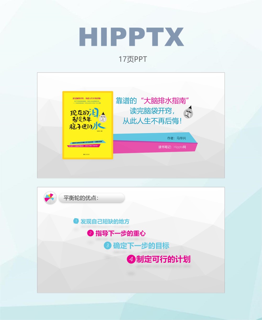 现在的泪都是当年脑子进的水读书笔记PPT