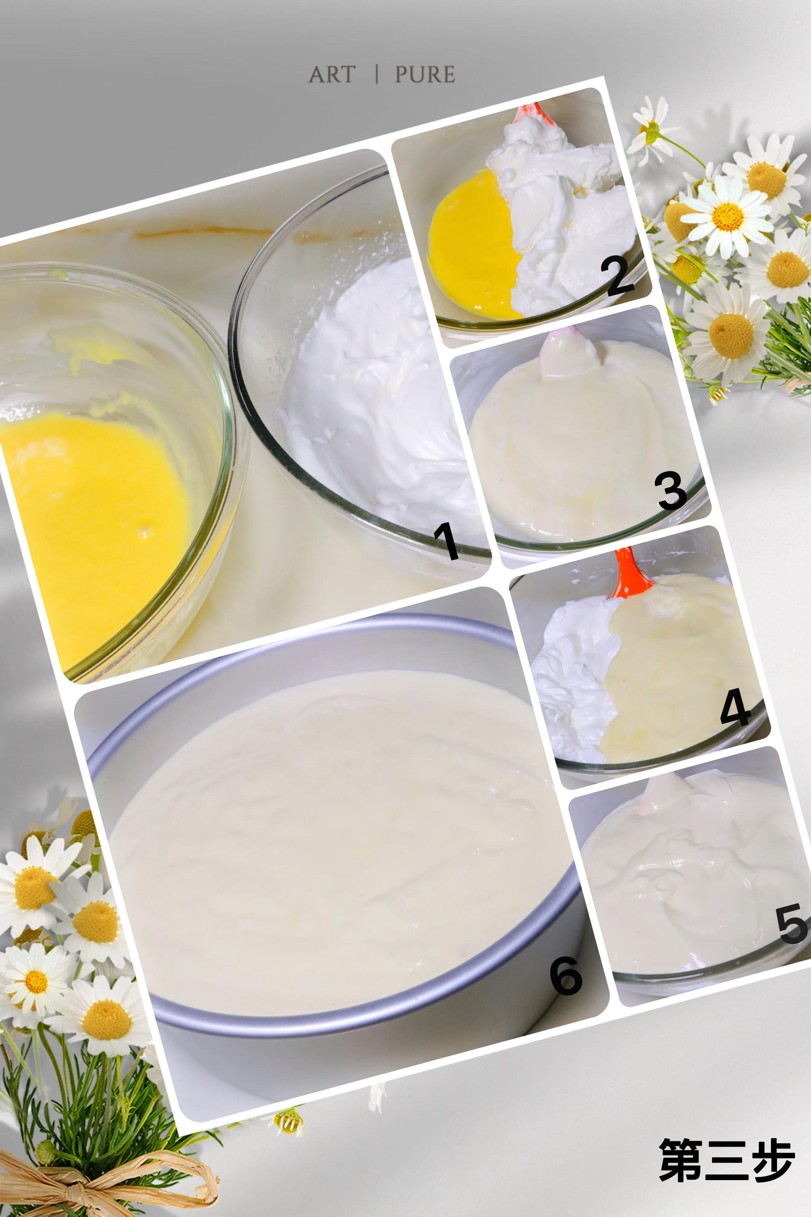 做12寸戚风蛋糕完整教程,8寸方形戚风蛋糕最佳配方教程