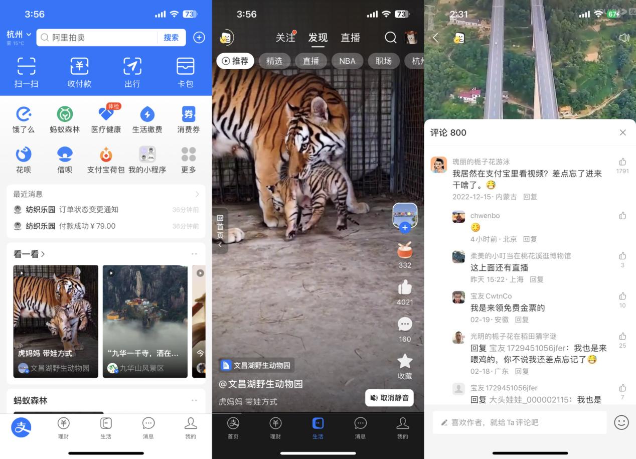 首页新增“看一看”入口，8亿月活的支付宝决心做大生活号？
