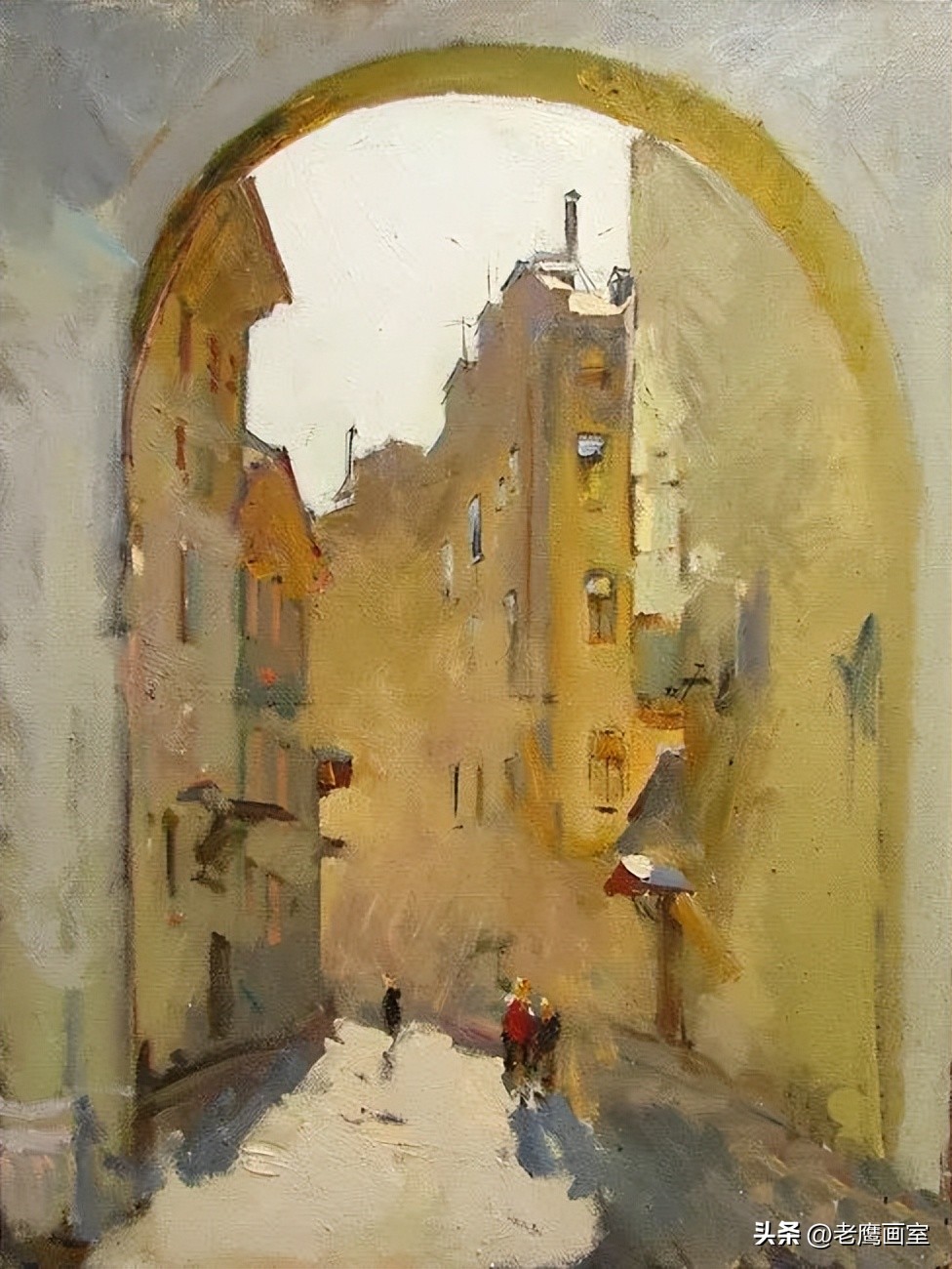 卢卡斯阿纳托尼油画作品赏析,爱尔兰画家的风景油画欣赏