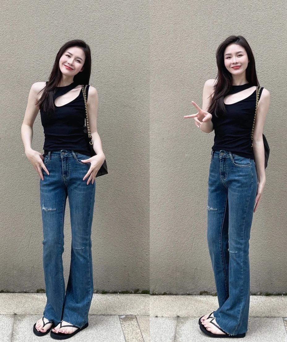 女人可以尝试这样穿搭气质又时髦,夏季穿搭女性这样穿都认不出来