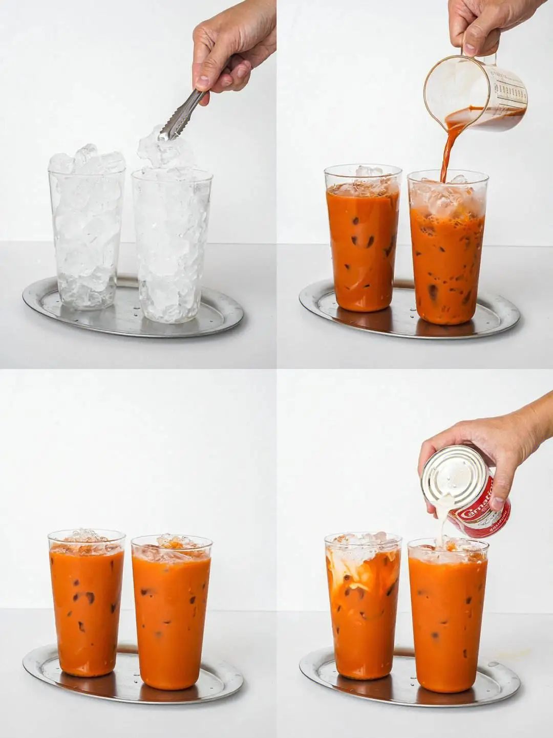 泰国曼谷街头美食草莓冰沙,泰国曼谷nana吃美食