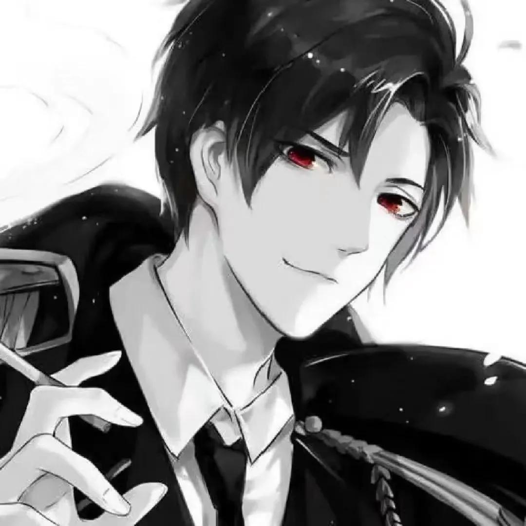 帅气动漫男头像情头,帅气动漫男头像可爱情头