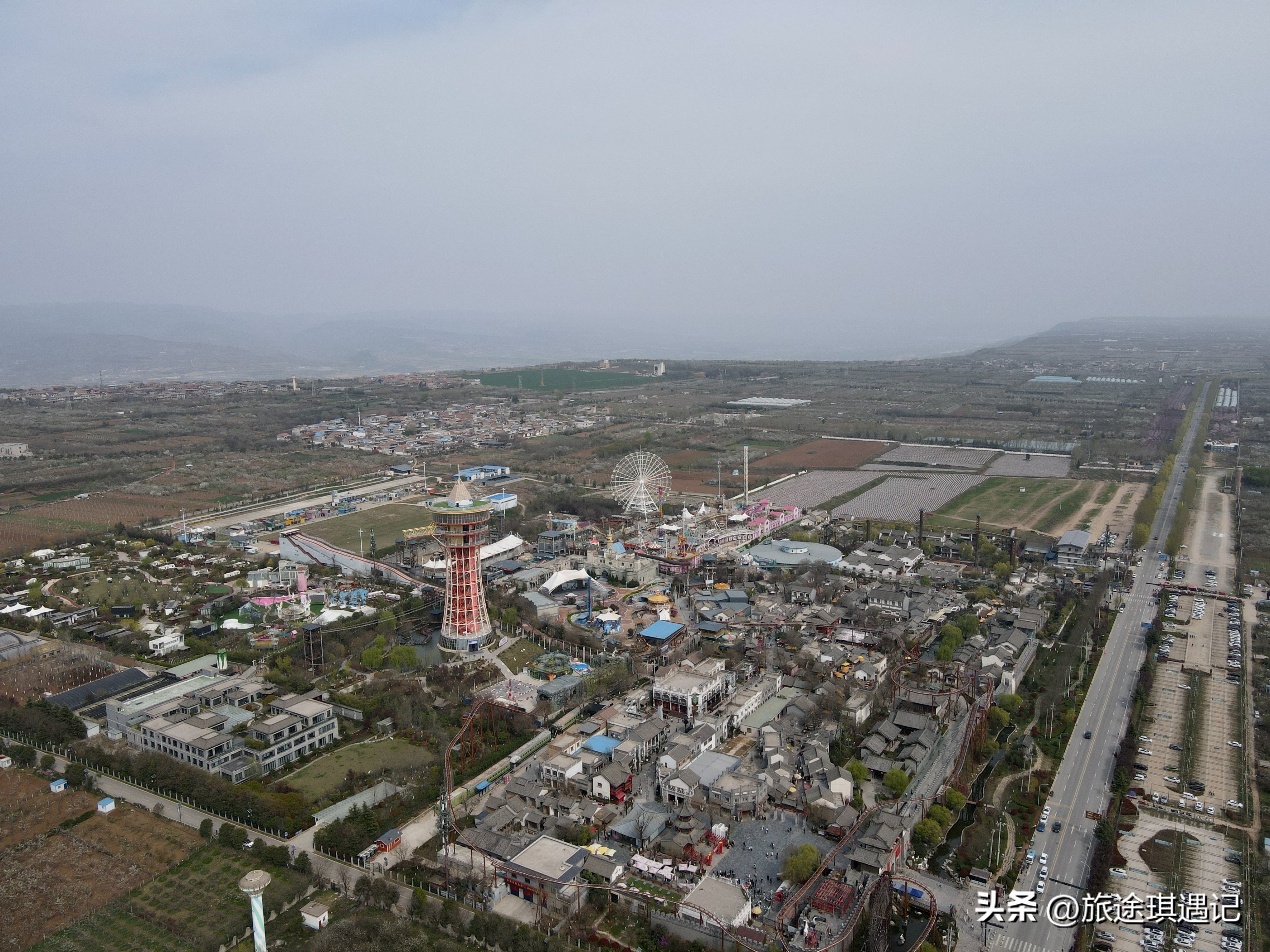 西安一日游白鹿原白鹿仓,西安白鹿原白鹿仓附近环境