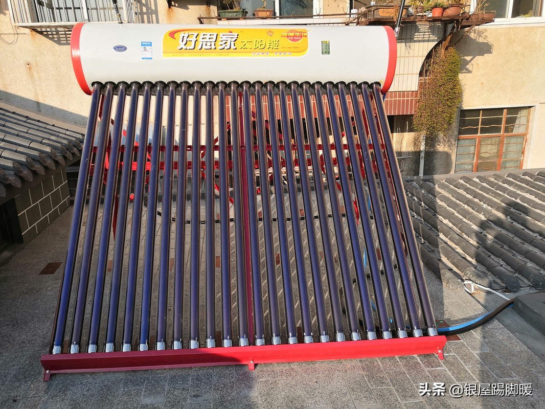 太阳能热水器串联好还是并联好,太阳能与燃气热水器并联示意图