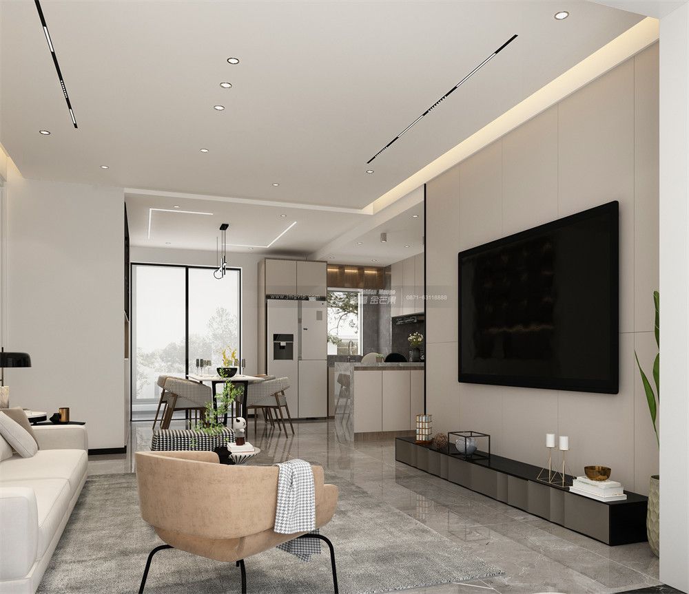 「幸福金芒果」昆明金地云海装修，超喜欢我的简约风美家