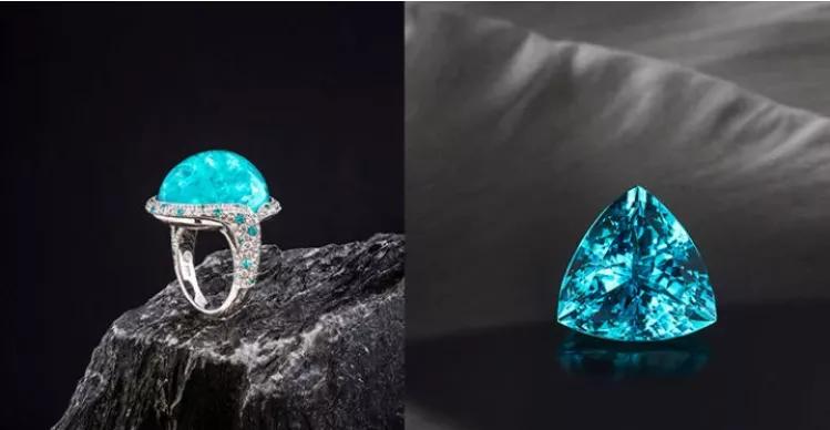 尼日利亚产帕拉伊巴碧玺,碧玺爱马仕帕拉伊巴