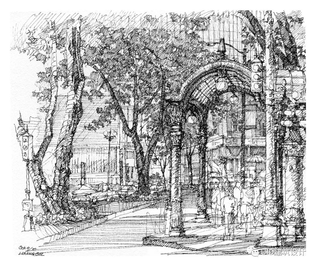 希腊手绘旅行,欧洲旅行手绘攻略图片