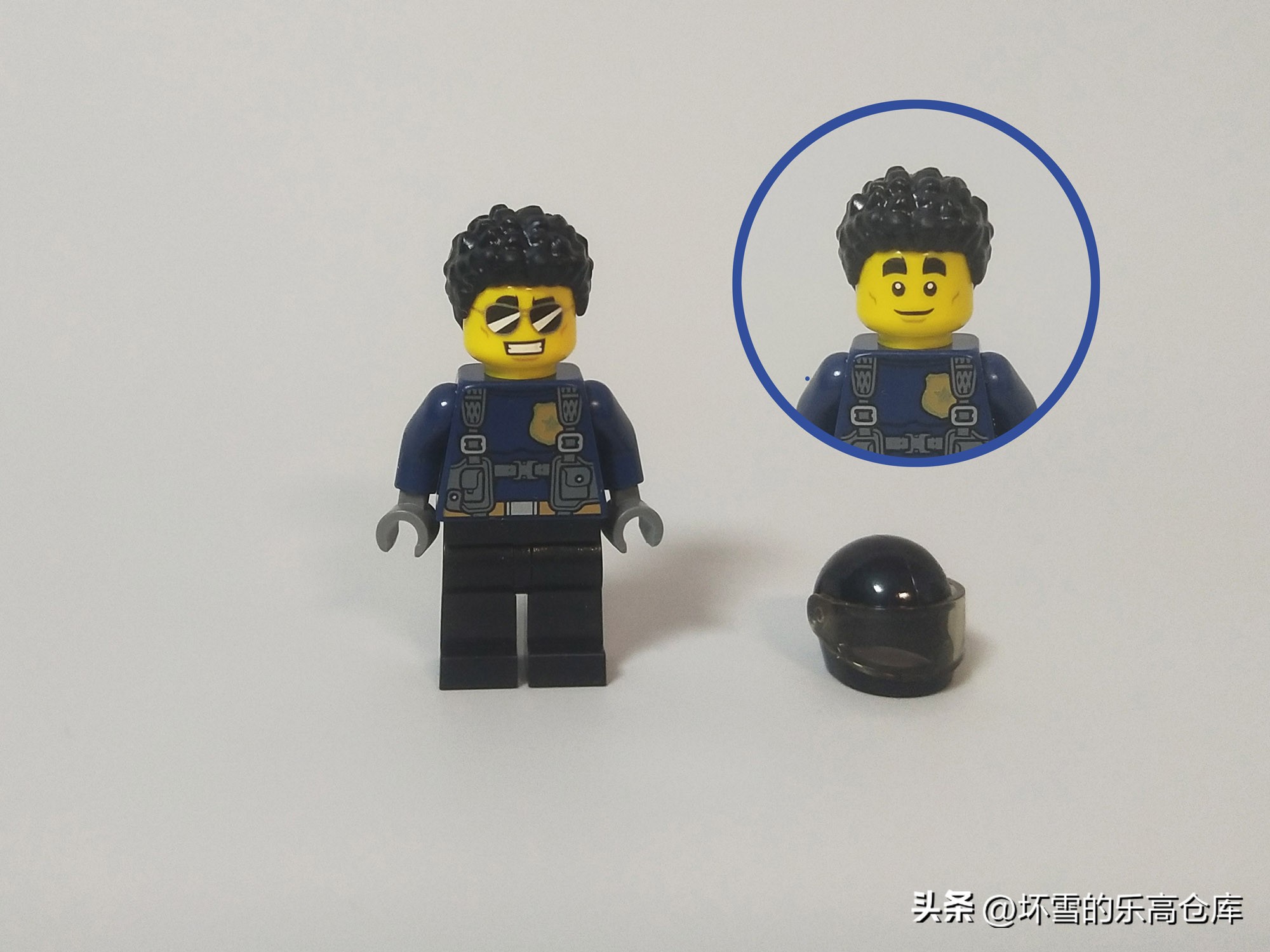 乐高押运警车,买乐高警察玩具视频