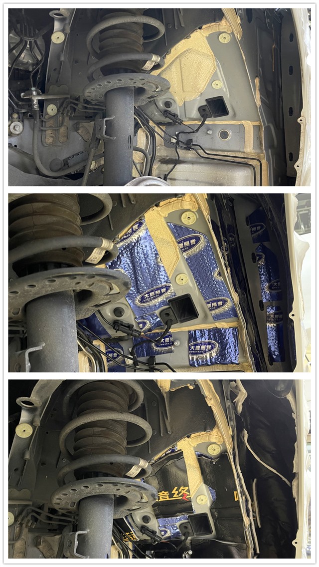 宝马325li曜夜高速隔音,宝马325全车做隔音