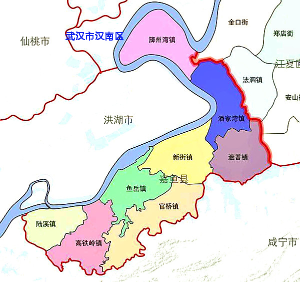 武汉最近的邻居长江畔的嘉鱼县为何在武汉人心目中没有存在感