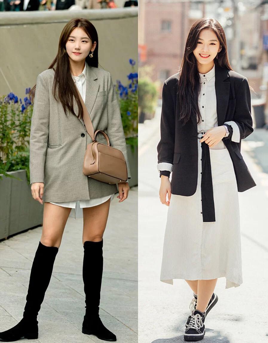 长衬衫怎么穿显瘦,长衬衫里面怎样搭好看