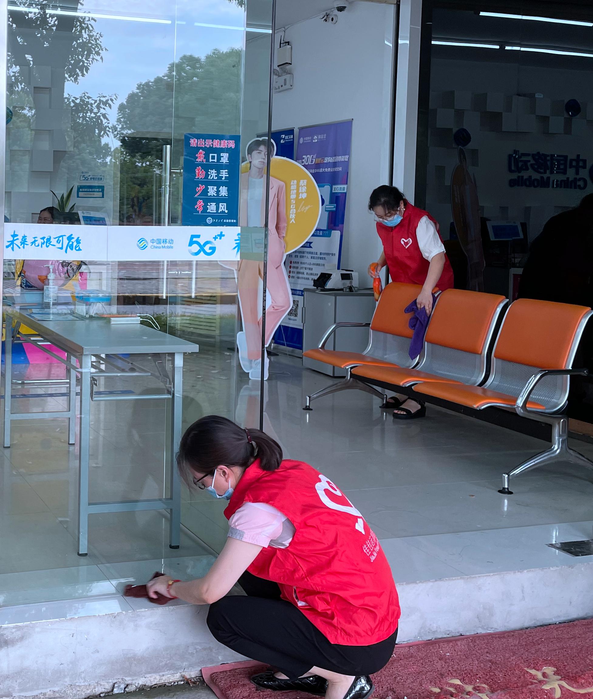 疫情防控不松懈，无锡移动营业厅“心级服务”不“打烊”